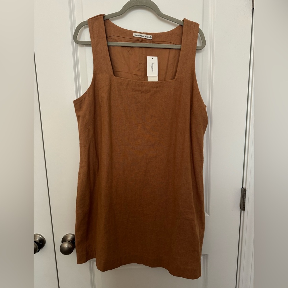 NWT A&F linen mini dress